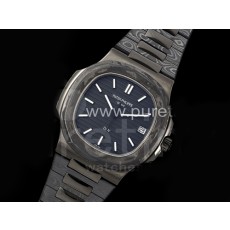[홍콩명품시계.PATEK PHILIPPE] 파텍필립 노틸러스 연예인모델 5711 블랙카본 40mm 올블랙, 무브타임,남자명품시계,워치,중년남자,SA,명품시계
