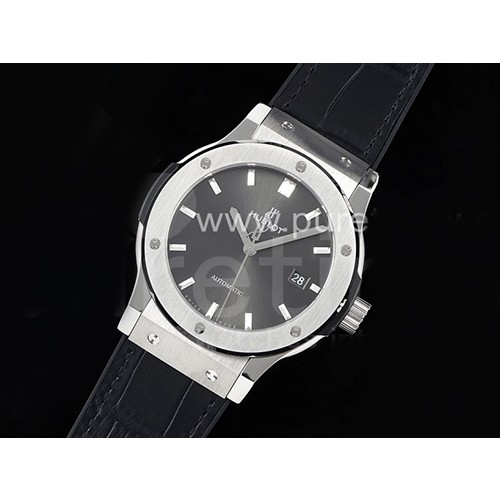 [홍콩명품시계.HUBLOT] 휴블럿 클래식 퓨션 42mm 그레이 다이얼, 무브타임,남자명품시계,워치,중년남자,SA,명품시계