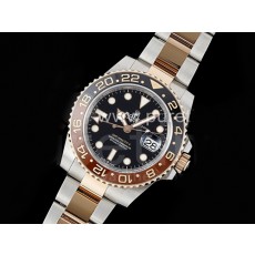 [홍콩명품시계.ROLEX] 로렉스 지엠티마스터II 126711 투톤 블랙/브라운 세라믹 베젤  로즈골드 블랙 다이얼, 롤렉스,남자명품시계,워치,중년남자,SA,명품시계,메탈시계