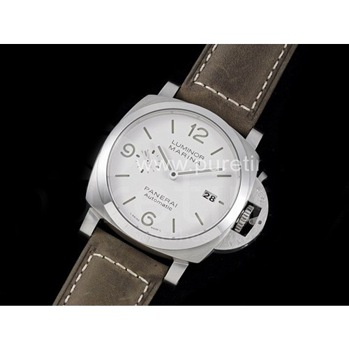 [홍콩명품시계.PANERAI] 파네라이 루미너 팸1314 화이트 다이얼, 무브타임,남자명품시계,워치,중년남자,SA,명품시계