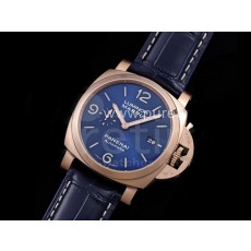 [홍콩명품시계.PANERAI] 파네라이 루미너 팸1112 로즈고드 블루 다이얼, 무브타임,남자명품시계,워치,중년남자,SA,명품시계