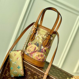 [홍콩명품.LOUIS VUITTON] 루이비통 나노 버킷 골드 M81724 , BGM219 , BDA, 홍콩명품가방,손목가방,크로스백,핸드백,구매대행,무브타임