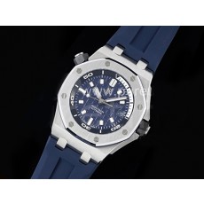 [홍콩명품시계.AUDEMARS PIGUET] 오데마피게 로얄오크 오프쇼어 다이버 15720 블루 다이얼, 남자명품시계,워치,중년남자,SA,명품시계,고무밴드