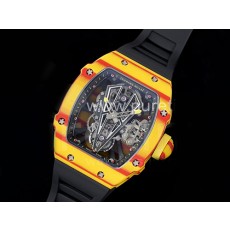 [홍콩명품시계.RICHARD MILLE] 리차드밀레 RM027-3 리얼 투어빌론 오렌지 카본 베젤 스켈레톤 다이얼, 남자명품시계,워치,중년남자,SA,명품시계,손목시계