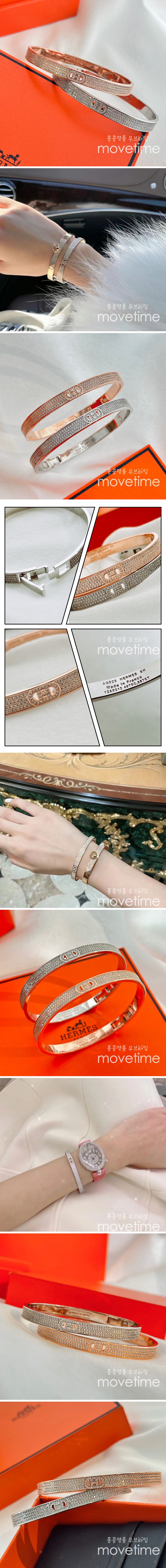 [홍콩명품.Hermes] 에르메스 22SS 다이아 팔찌, ET503, AGG, 홍콩명품쇼핑몰,무브타임,악세사리,잡화,생활용품