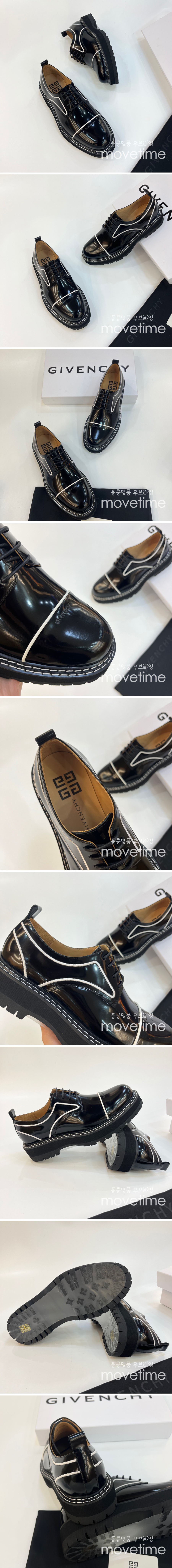 [홍콩명품.GIVENCHY] 지방시 23SS 남성 라인 더비 구두, SE962, PMD, 무브타임사이트,인터넷명품쇼핑몰,남자명품,슈즈,신발
