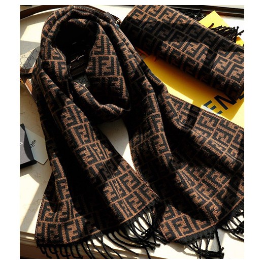 [홍콩명품,FENDI] 펜디 23SS FF로고 패턴 울 180*30 스카프, ET631, NNT, 홍콩명품쇼핑몰,무브타임,악세사리,잡화,생활용품