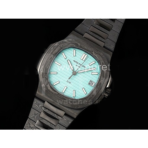 [홍콩명품시계.PATEK PHILIPPE] 파텍필립 노틸러스 5711 DIW 카본 카본 베젤 티파니 블루 다이얼, 무브타임,남자명품시계,워치,중년남자,SA,명품시계