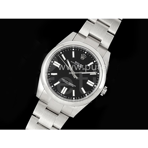 [홍콩명품시계.ROLEX] 로렉스 오이스터 퍼폐츄얼 41mm 124300 블랙 다이얼, 무브타임,남자명품시계,워치,중년남자,SA,명품시계