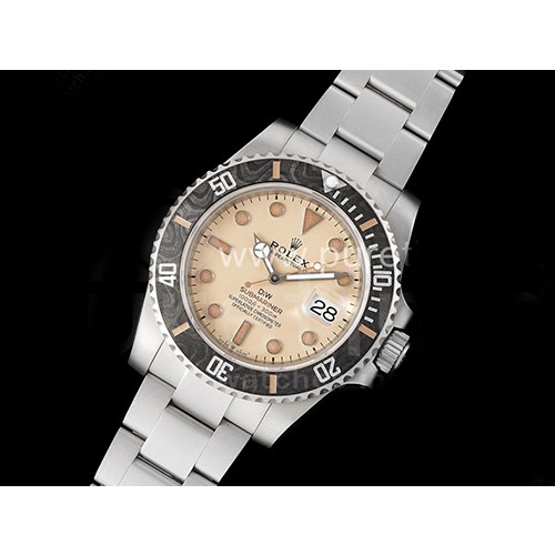 [홍콩명품시계.ROLEX] 로렉스 서브마리너 DIW 블랙 카본 베젤 브라운 다이얼, 롤렉스,남자명품시계,워치,중년남자,SA,명품시계,손목시계
