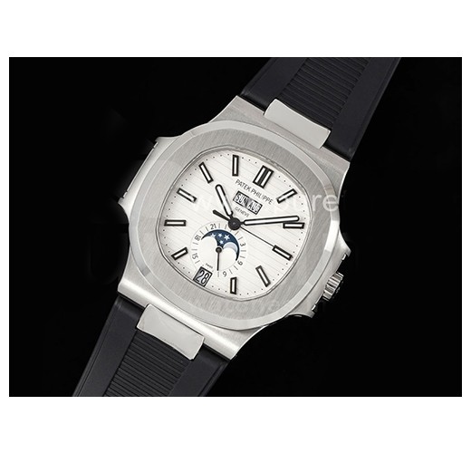[홍콩명품시계.PATEK PHILIPPE] 파텍필립 노틸러스 5726 데이데이트 문페이즈 화이트 다이얼, 무브타임,남자명품시계,워치,중년남자,SA,명품시계
