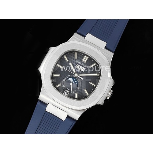 [홍콩명품시계.PATEK PHILIPPE] 파텍필립 노틸러스 5726 데이데이트 문페이즈 블루 다이얼, 무브타임,남자명품시계,워치,중년남자,SA,명품시계