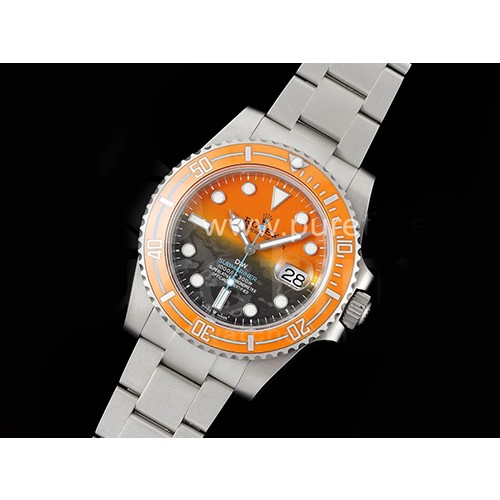 [홍콩명품시계.ROLEX] 롤렉스 서브마리너 DIW 샌드블라스트 오렌지 세라믹 베젤 오렌지/블랙 다이얼, 로렉스,남자명품시계,워치,중년남자,SA,명품시계,손목시계