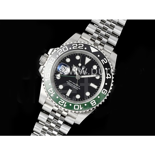 [명품시계.ROLEX] 롤렉스 로렉스 지엠티마스터II 126720 블루/그린 세라믹 베젤 블랙 다이얼, 온라인명품시계쇼핑몰,인터넷사이트,워치,남자,명품직구,SA,명품시계,메탈스트랩
