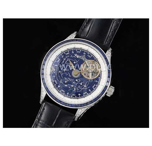 [홍콩명품시계.JAEGER-LECOULTRE] 예거르꿀뜨르 마스터 그랜드 트레이디션 블루 다이아몬드 베젤 블루 다이얼, 명품직구,구매대행,럭셔리,남자명품시계,워치,중년남자