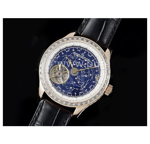 [홍콩명품시계.JAEGER-LECOULTRE] 예거르꿀뜨르 마스터 그랜드 트레이디션 로즈골드 다이아몬드 베젤 블루 다이얼, 명품직구,구매대행,럭셔리,남자명품시계,워치,중년남자