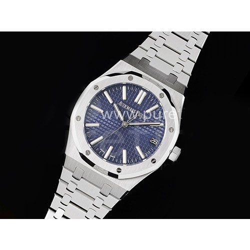 [홍콩명품시계.AUDEMARS PIGUET] 오데마피게 로얄오크 41mm 15500 블루 다이얼, 남자명품시계,워치,중년남자,SA,명품시계,메탈시계