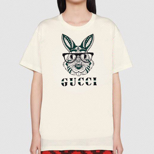 [홍콩명품.Gucci] 구찌 23SS 로고 래빗 프린트 반팔 티셔츠, BM5205, SG, 온라인명품쇼핑몰,의류,무브타임사이트,인터넷쇼핑몰,해외직구