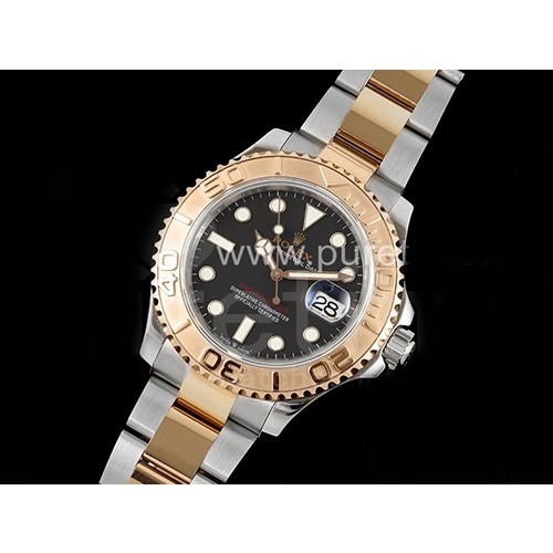 [홍콩명품시계.ROLEX] 롤렉스 요트마스터 126621 스테인레스 로즈골드 블랙 콤비 다이얼, 로렉스,명품레플리카,남자명품시계,워치,중년남자,메탈시계