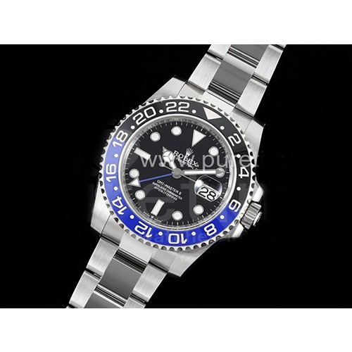 [홍콩명품시계.ROLEX] 롤렉스 지엠티마스터 II 126710 블랙/블루 세라믹 베젤 블랙 다이얼, 로렉스,남자명품시계,워치,중년남자,SA,명품시계,손목시계