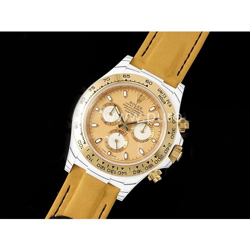 [홍콩명품시계.ROLEX] 롤렉스 데이토나 화이트 카본 케이스 옐로우골드 다이얼, 로렉스,남자명품시계,워치,중년남자,SA,명품시계,손목시계