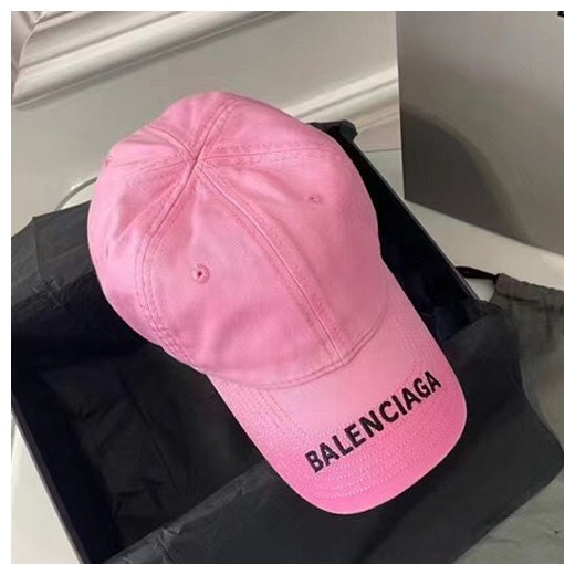 [홍콩명품.BALENCIAGA] 발렌시아가 23SS 로고 자수 볼캡 모자 (핑크), CA0103, JX, 무브타임,쇼핑몰,해외직구,구매대행사이트