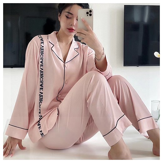 [홍콩명품.VERSACE] 베르사체 23SS 로고 파자마 잠옷 (2컬러), ET1136, BR, 홍콩명품쇼핑몰,무브타임,악세사리,잡화,생활용품