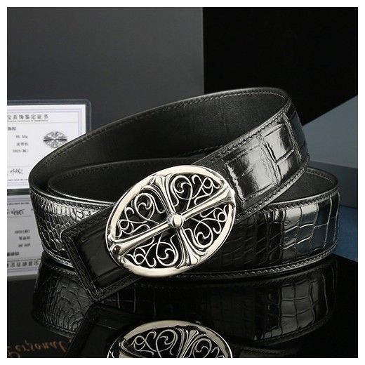[홍콩명품.Chrome Hearts] 크롬하츠 23SS 크로스 로고 가죽 벨트 38MM, BT705, 3.8cm, X1, 명품레플리카,명품쇼핑몰,의류,무브타임사이트,인터넷쇼핑몰,남자명품,해외직구