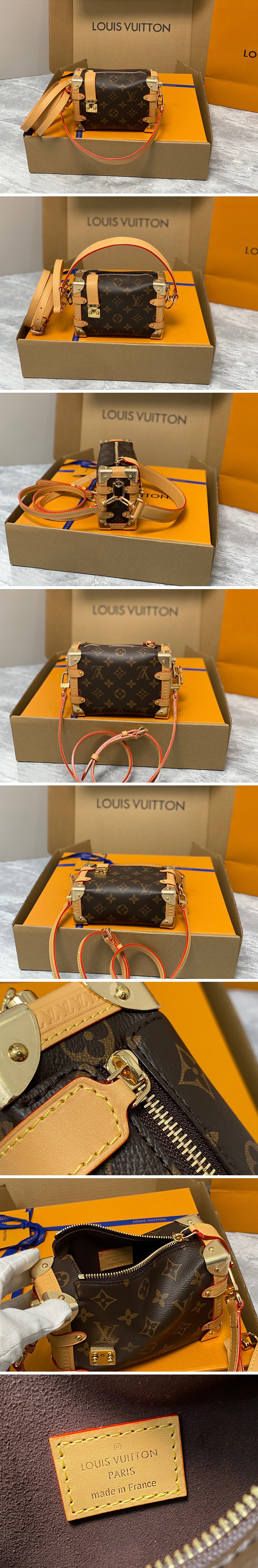 [홍콩명품.LOUIS VUITTON] 루이비통 23SS 모노그램 사이드 트렁크 미니 PM 숄더백 M46815, BGM1606, BDA, 홍콩명품가방,명품쇼핑몰,크로스백,핸드백,구매대행,무브타임 상세이미지 2