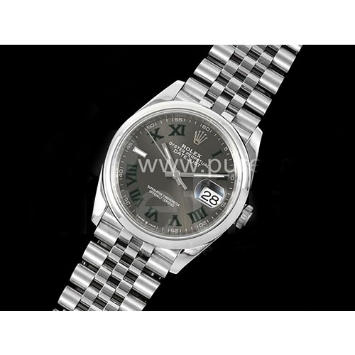 [홍콩명품시계.ROLEX] 로렉스 롤렉스 데이저스트 36mm 126200 그레이 다이얼, 무브타임,남자명품시계,워치,남자,SA,메탈밴드