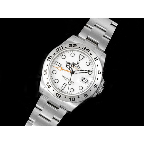 [홍콩명품시계.ROLEX] 롤렉스 익스플로러II 226570 GMT 화이트 다이얼, 명품직구,구매대행,최고급,럭셔리,남자명품시계,메탈시계