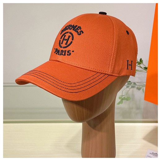 [홍콩명품.Hermes] 에르메스 23SS 로고 자수 볼캡 모자 (오렌지), CA0153, TOP, 홍콩명품쇼핑몰,인터넷명품,온라인명품사이트,남자명품,해외직구