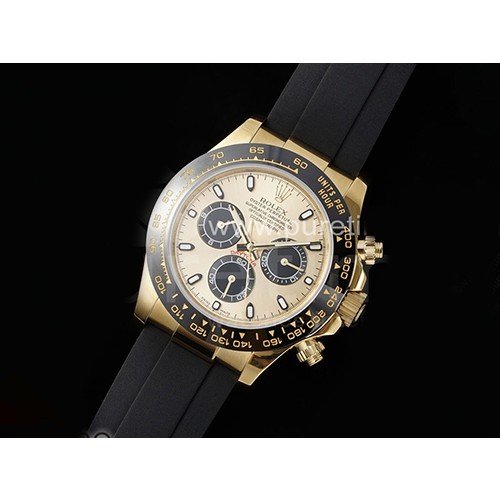 [홍콩명품시계.ROLEX] 롤렉스 데이토나 116518 옐로우골드 블랙 세라믹 베젤 옐로우골드 다이얼, 명품직구,구매대행,최고급,럭셔리,남자명품시계,고무밴드