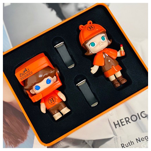 [홍콩명품.Hermes] 에르메스 23SS 팝마트POPMART MOLLY 완구, ET1646, AGG, 홍콩명품가방,명품쇼핑몰,크로스백,핸드백,구매대행,무브타임
