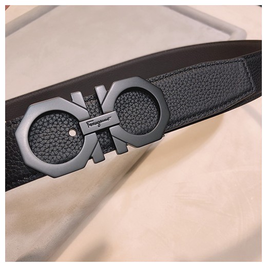 [홍콩명품.FERRAGAMO] 페레가모 23SS 로고 간치니 레더 가죽 벨트 (블랙), BT976, 3.4cm, BRB, 명품레플리카,명품쇼핑몰,의류,무브타임사이트,인터넷쇼핑몰,남자명품,해외직구