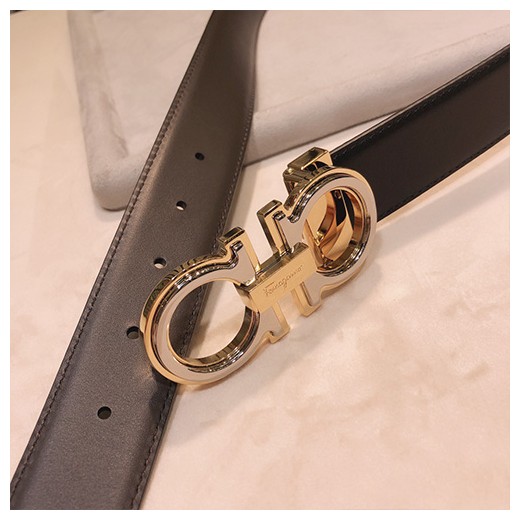 [홍콩명품.FERRAGAMO] 페레가모 23SS 로고 간치니 레더 가죽 벨트 (골든-실버), BT978, 3.4cm, BRB, 명품레플리카,명품쇼핑몰,의류,무브타임사이트,인터넷쇼핑몰,남자명품,해외직구
