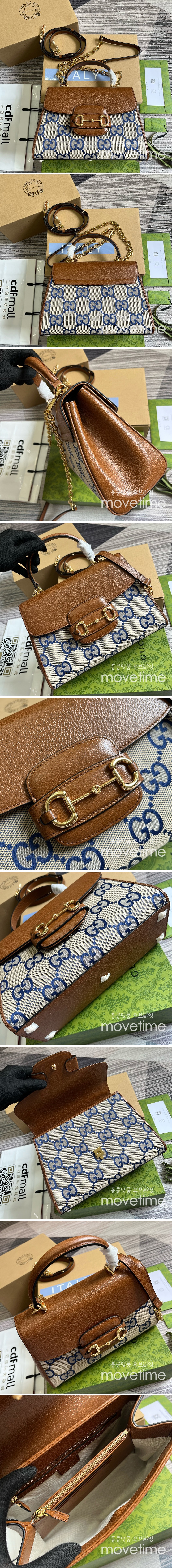 [홍콩명품.Gucci] 구찌 23SS 홀스빗 1955 미디엄 핸드백 702049-9AAAJ-8563, BGM2272, GU3, 홍콩명품가방,명품쇼핑몰,크로스백,핸드백,구매대행,무브타임 상세이미지 2