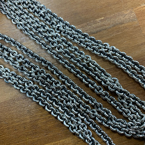 [가격문의][홍콩명품.Chrome Hearts] 크롬하츠 24SS 로고 925실버 크로스로고 5mm 체인 커플 목걸이, ET1845, CR1, 홍콩명품쇼핑몰,인터넷명품,온라인명품사이트,남자명품,해외직구