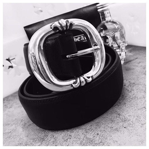 [홍콩명품.Chrome Hearts] 크롬하츠 24SS 로고 925실버 버클 남녀공용 커플 벨트, BT1041, CR1, 명품레플리카,인터넷쇼핑몰,남자명품,해외직구