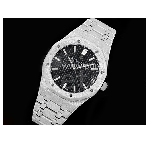 [홍콩명품시계.AUDEMARS PIGUET] 오데마피게 로얄오크 41mm 15500 블랙 다이얼, 남자명품시계,워치,중년남자,SA,명품시계,메탈밴드