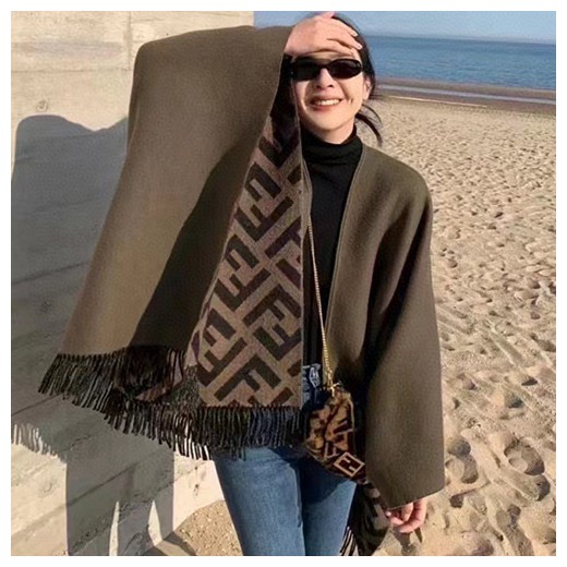 [홍콩명품,FENDI] 펜디 24SS FF 울 캐시미어 리버서블 머플러 140-150cm (2컬러), ET1866, BDA, 홍콩명품쇼핑몰,무브타임,악세사리,잡화,생활용품