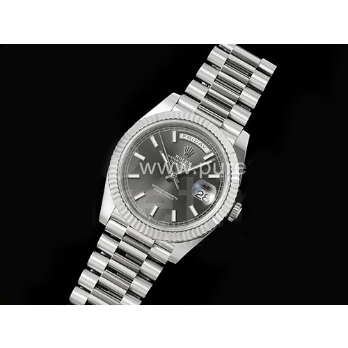 [ROLEX] 로렉스 롤렉스 데이데이트 228239 40mm 스틱 마커 그레이 다이얼