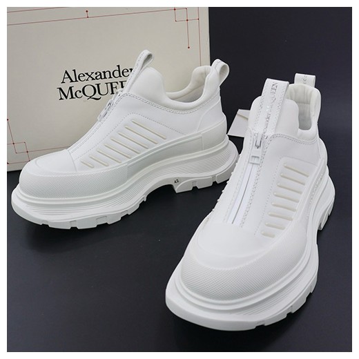[홍콩명품.McQueen] 알렉산더맥퀸 24SS 로고 레더 가죽 운동화 (2컬러), SE2644, PMD, 홍콩명품쇼핑몰,무브타임,악세사리,잡화,생활용품