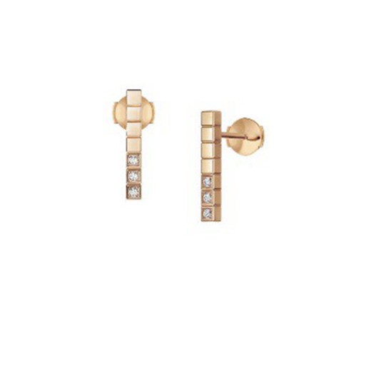 [홍콩명품.BVLGARI] 불가리 24SS 로고 ICE CUBE 이어링 목걸이 (2컬러), ET1978, SL, 명품악세사리,팔찌,귀걸이,반지