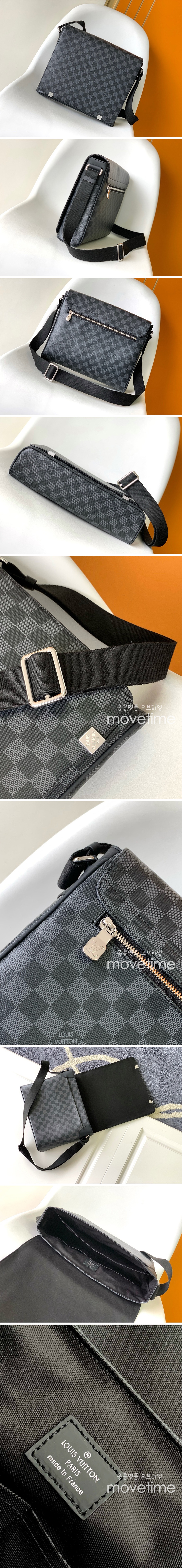 [홍콩명품.LOUIS VUITTON] 루이비통 24SS 다미에 크로스백 가방 N41029 (블랙), BGM2615, JD, 홍콩명품가방,명품쇼핑몰,크로스백,핸드백,구매대행,무브타임 상세이미지 2