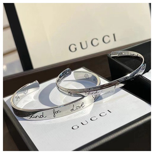[홍콩명품.Gucci] 구찌 24SS 로고 blind for love 커플 팔찌, ET2009, AGG, 홍콩명품가방,명품쇼핑몰,크로스백,핸드백,구매대행,무브타임