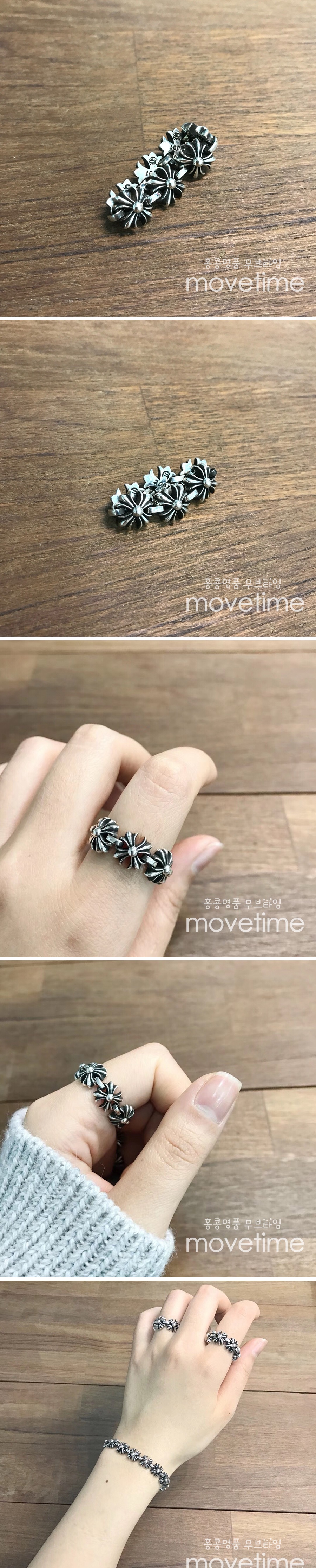 [홍콩명품.Chrome Hearts] 크롬하츠 24SS 로고 925실버 링 반지, ET2043, CR1, 홍콩명품가방,명품쇼핑몰,크로스백,핸드백,구매대행,무브타임