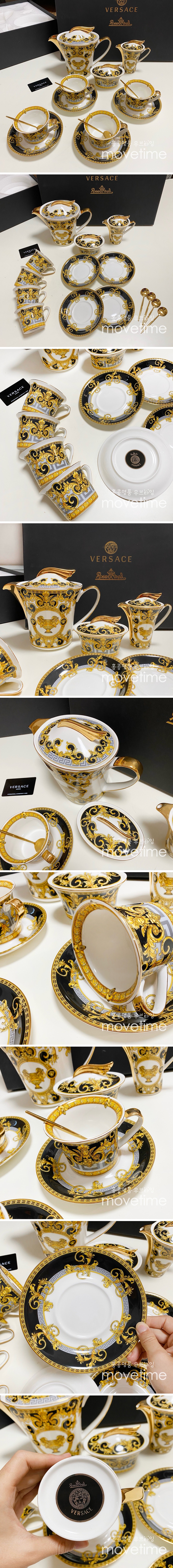 [홍콩명품.VERSACE] 베르사체 24SS 로고 옴므 티포트 티컵 커피컵 세트, ET2062, ZAKKA, 홍콩명품가방,명품쇼핑몰,크로스백,핸드백,구매대행,무브타임