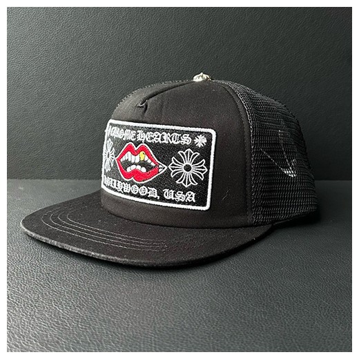 [홍콩명품.Chrome Hearts] 크롬하츠 24SS 로고 자수 Matty Boy 925실버버클 볼캡 모자 (블랙), CA0181, JASON, 홍콩명품쇼핑몰,인터넷명품,온라인명품사이트,남자명품,해외직구