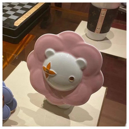 [홍콩명품.LOUIS VUITTON] 루이비통 24SS 선물용 도자기 인테리어 소품 수납 동전 저축 저금통, ET2238, JASON, 명품악세사리,팔찌,귀걸이,반지